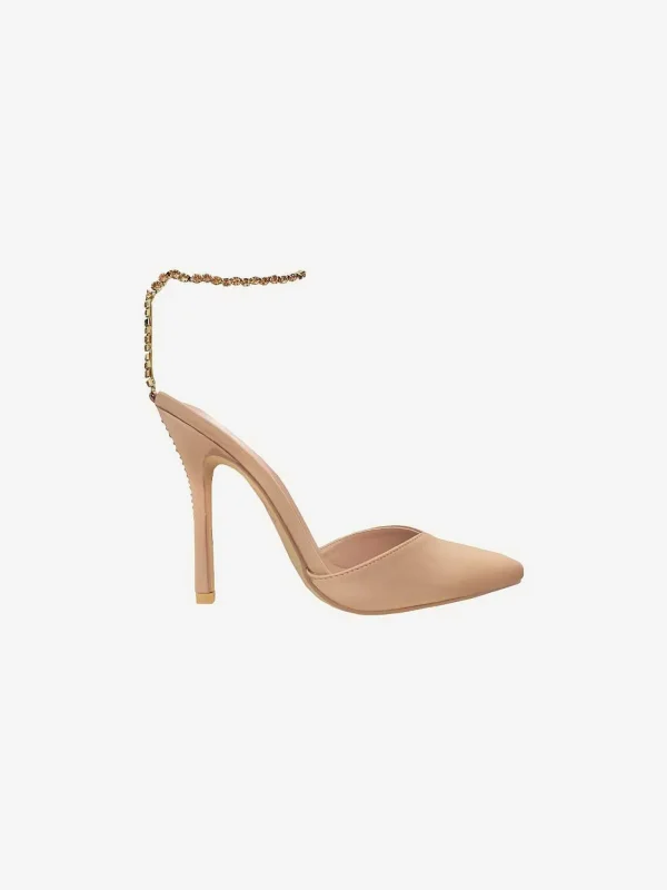 LOF Boutique Alexis Heels Champagne> Hakken