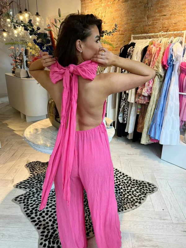 LOF Boutique Annabel Jumpsuit Pink> Jumpsuits