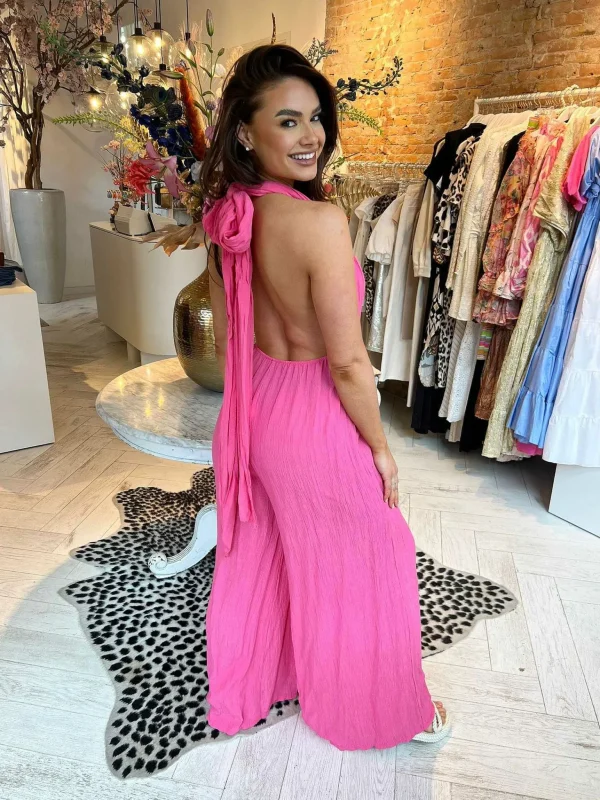 LOF Boutique Annabel Jumpsuit Pink> Jumpsuits