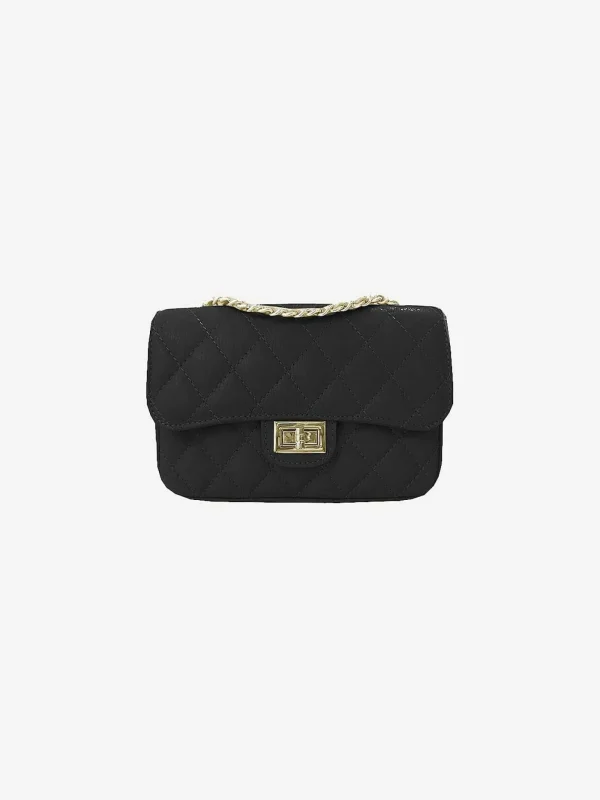 LOF Boutique Audrey Bag Small Black & Gold> Tassen