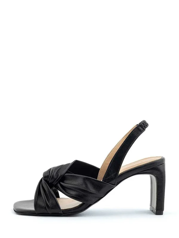 LOF Boutique Babouche Anne Sandalet Black> Hakken