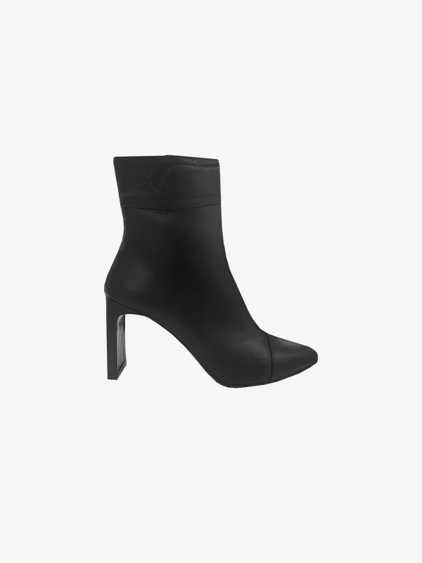 LOF Boutique Babouche Ella Ankle Boots Black> Hakken