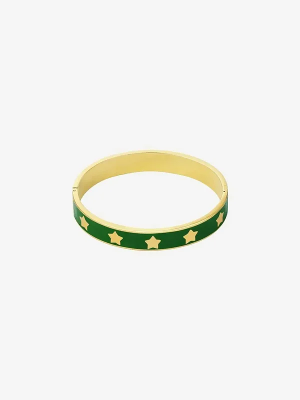 LOF Boutique Bangle Bracelet Green> Armbanden