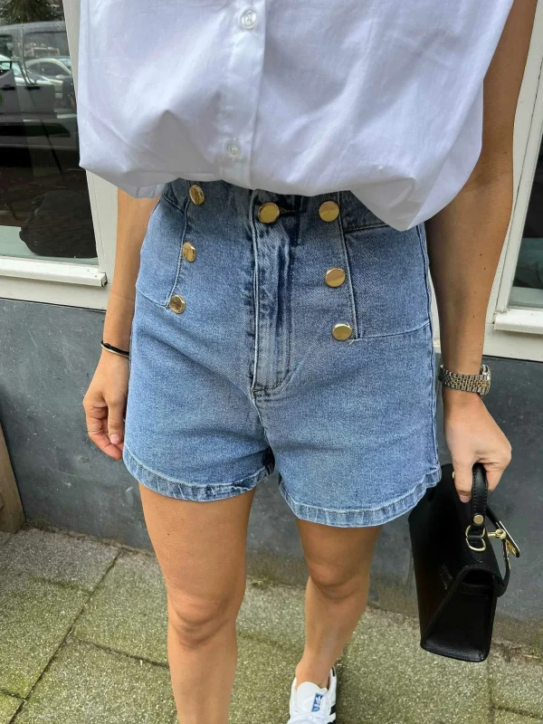 LOF Boutique Bibi Denim Short> Shorts