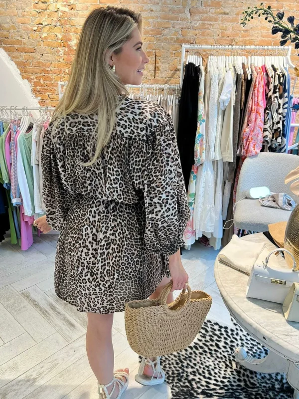 LOF Boutique Bibi Dress Leo> Jurken