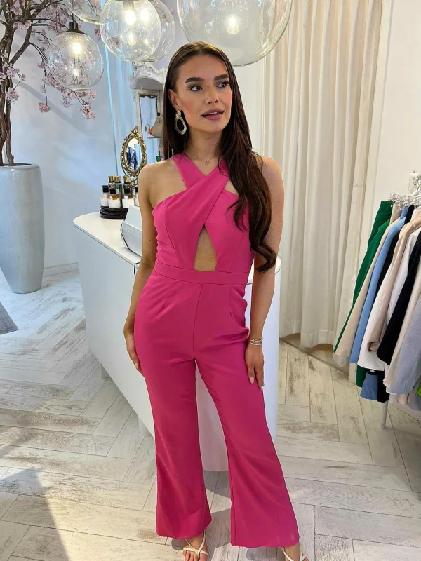 LOF Boutique Cassie Jumpsuit Pink> Jumpsuits