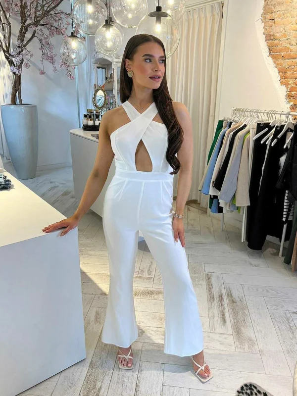 LOF Boutique Cassie Jumpsuit White> Jumpsuits