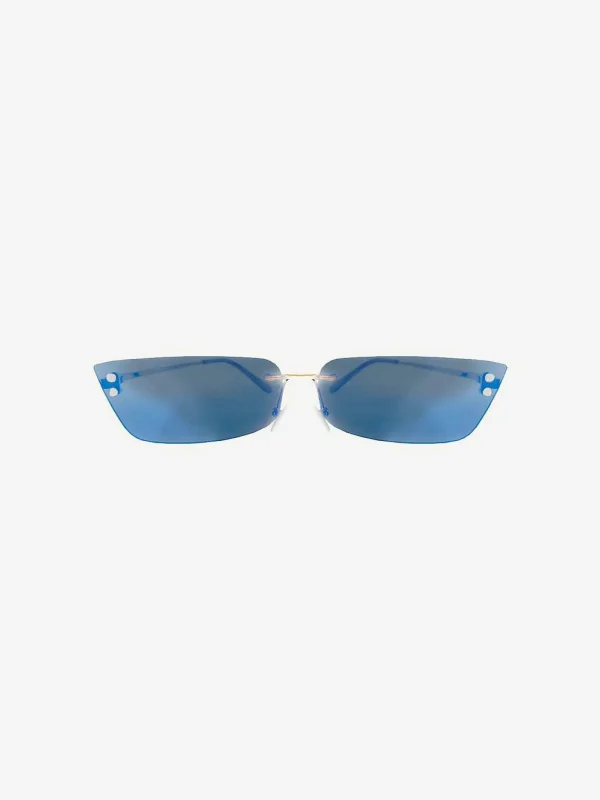 LOF Boutique Feline Sunglasses Blue> Zonnebrillen