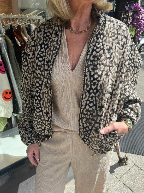 LOF Boutique Jackie Print Jacket> Jassen