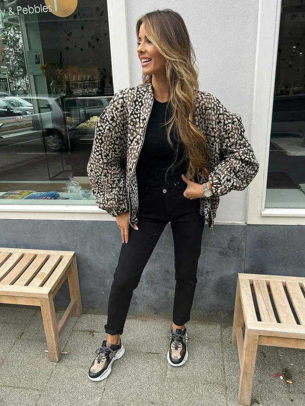 LOF Boutique Jackie Print Jacket> Jassen