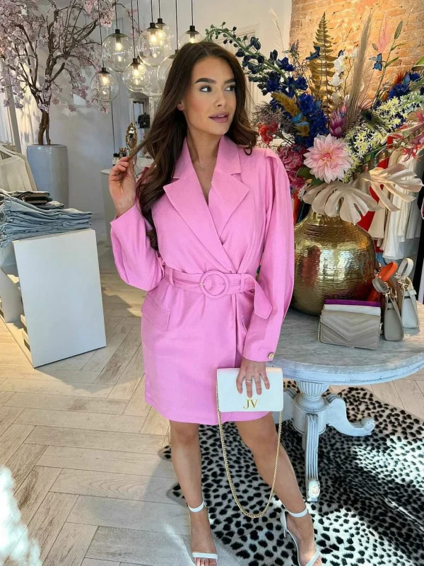 LOF Boutique Josh V Babette Dress Fresh Pink> Jurken