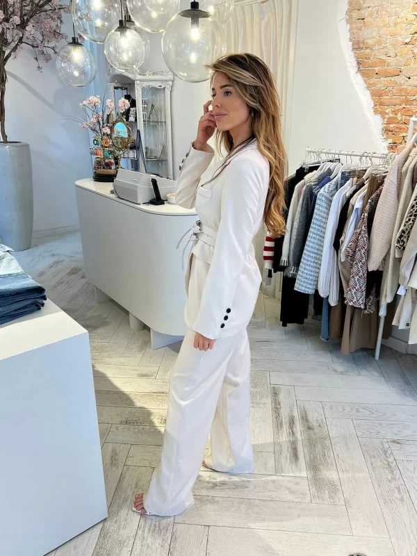 LOF Boutique Lexi Suit Light Beige> Sets