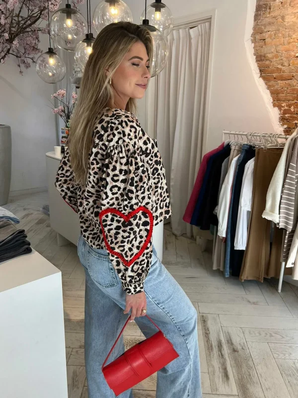 LOF Boutique Luna Leo Blouse> Tops & Blousjes