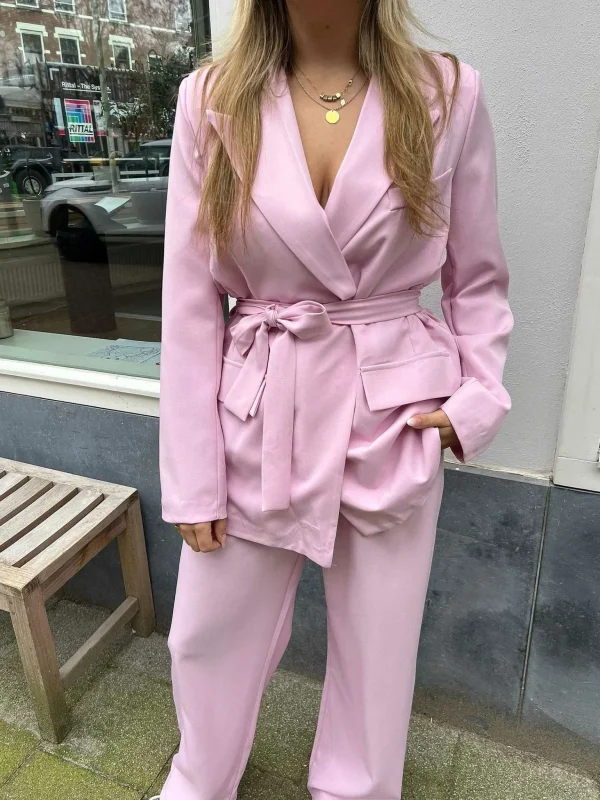 LOF Boutique Nova Suit Baby Pink> Sets