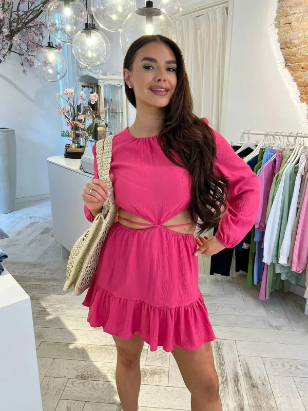 LOF Boutique Novi Dress Pink> Jurken