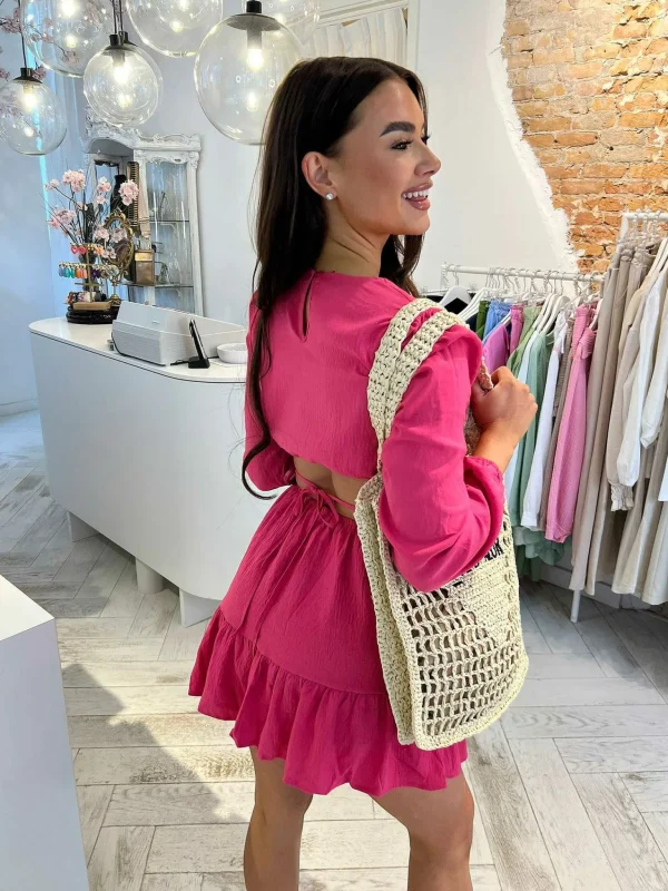 LOF Boutique Novi Dress Pink> Jurken