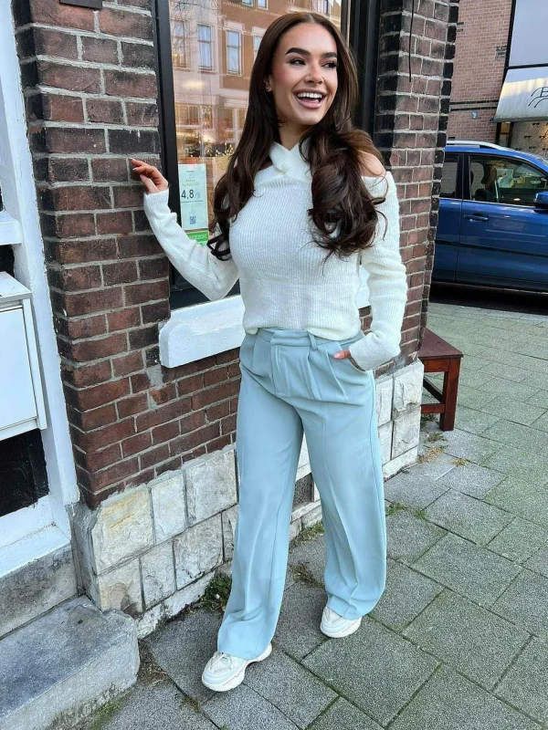 LOF Boutique Paige Pantalon Mint> Broeken