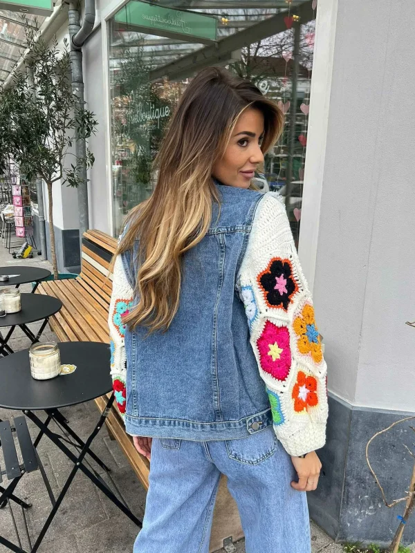 LOF Boutique Pip Funky Denim Jacket> Jassen