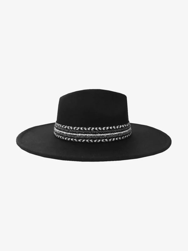 LOF Boutique Saar Hat Black> Hoeden & Caps