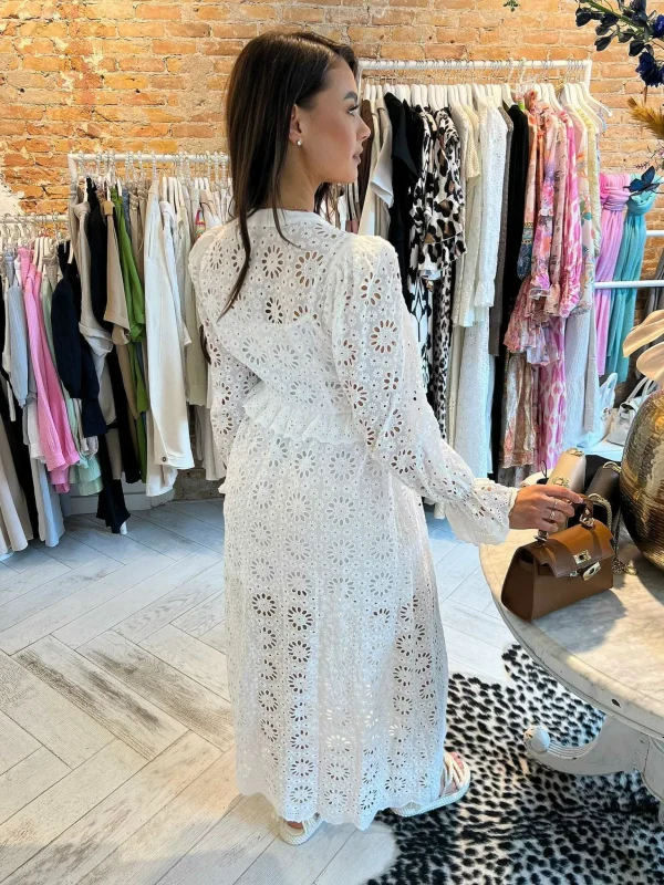 LOF Boutique Susa Broderie Maxi Dress> Jurken