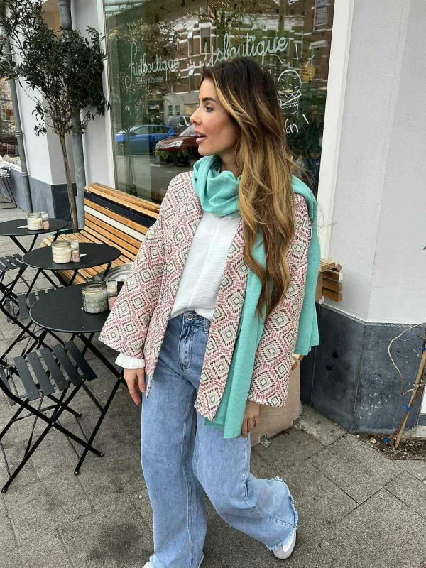 LOF Boutique The Supersoft Scarf Mint> Mutsen & Sjaals