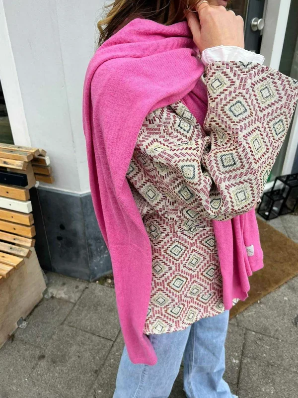 LOF Boutique The Supersoft Scarf Pink> Mutsen & Sjaals