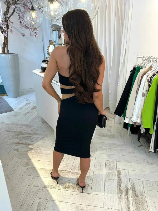 LOF Boutique Unique Zola Dress Black> Jurken